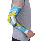 World Diabetes Day Australia Arm Sleeves Yellow-crested Cockatoo Golden Wattle Aboriginal - Aussie Hoodie