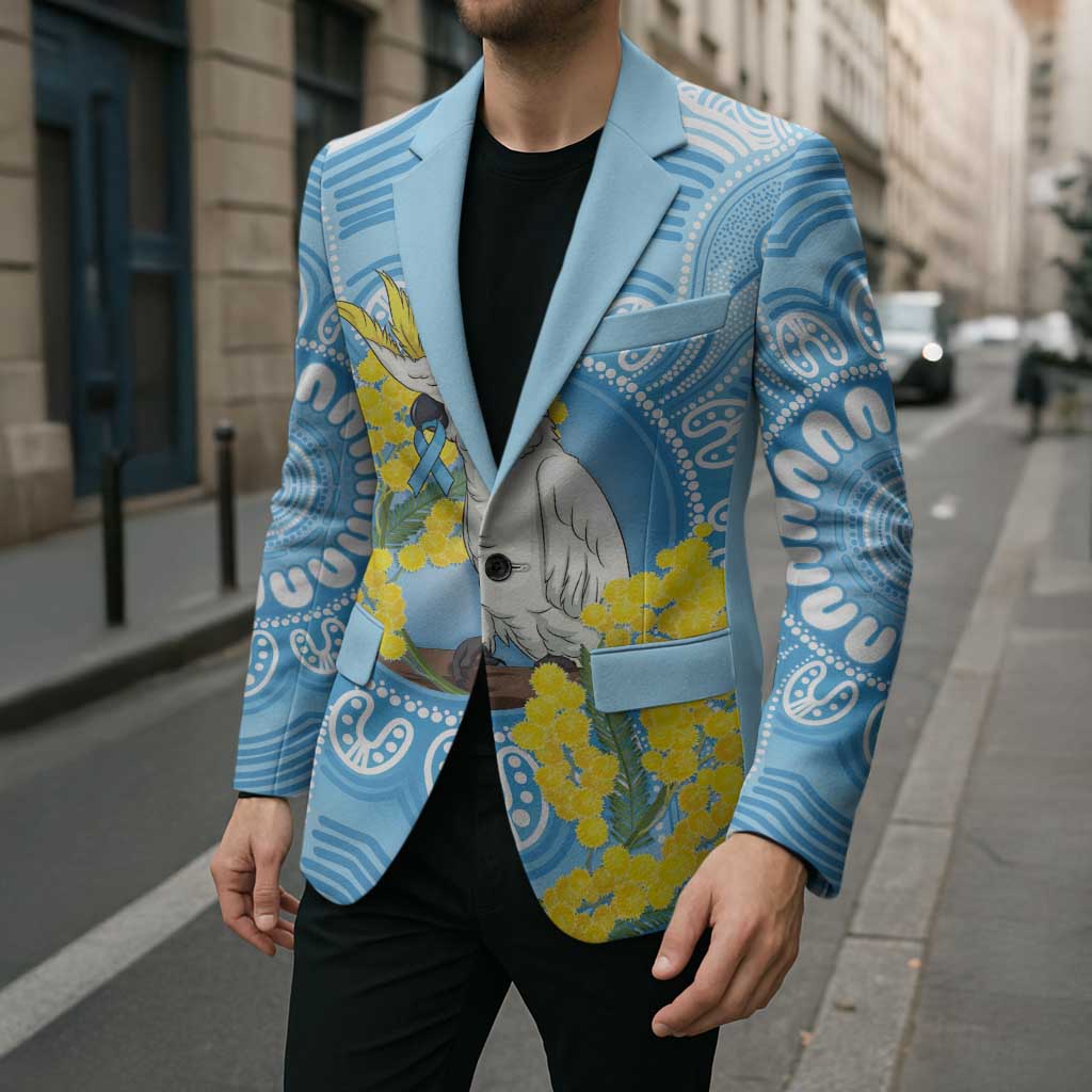 World Diabetes Day Australia Blazer Yellow-crested Cockatoo Golden Wattle Aboriginal - Aussie Hoodie