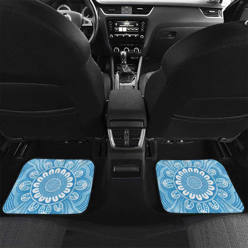 World Diabetes Day Australia Car Mats Yellow-crested Cockatoo Golden Wattle Aboriginal - Aussie Hoodie