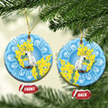 World Diabetes Day Australia Ceramic Ornament Yellow-crested Cockatoo Golden Wattle Aboriginal - Aussie Hoodie