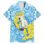 World Diabetes Day Australia Hawaiian Shirt Yellow-crested Cockatoo Golden Wattle Aboriginal - Aussie Hoodie