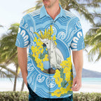 World Diabetes Day Australia Hawaiian Shirt Yellow-crested Cockatoo Golden Wattle Aboriginal - Aussie Hoodie