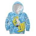 World Diabetes Day Australia Kid Hoodie Yellow-crested Cockatoo Golden Wattle Aboriginal - Aussie Hoodie