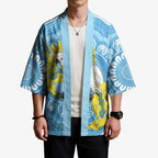 World Diabetes Day Australia Kimono Yellow-crested Cockatoo Golden Wattle Aboriginal - Aussie Hoodie