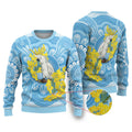 World Diabetes Day Australia Ugly Christmas Sweater Yellow-crested Cockatoo Golden Wattle Aboriginal - Aussie Hoodie