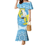 World Diabetes Day Australia Mermaid Dress Yellow-crested Cockatoo Golden Wattle Aboriginal - Aussie Hoodie