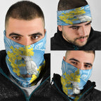 World Diabetes Day Australia Neck Gaiter Yellow-crested Cockatoo Golden Wattle Aboriginal - Aussie Hoodie