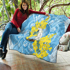 World Diabetes Day Australia Quilt Yellow-crested Cockatoo Golden Wattle Aboriginal - Aussie Hoodie