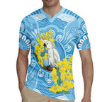 World Diabetes Day Australia Rugby Jersey Yellow-crested Cockatoo Golden Wattle Aboriginal - Aussie Hoodie
