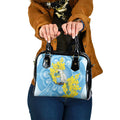World Diabetes Day Australia Shoulder Handbag Yellow-crested Cockatoo Golden Wattle Aboriginal - Aussie Hoodie