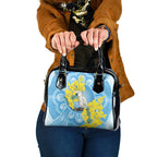 World Diabetes Day Australia Shoulder Handbag Yellow-crested Cockatoo Golden Wattle Aboriginal - Aussie Hoodie