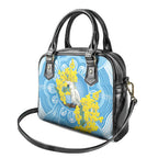 World Diabetes Day Australia Shoulder Handbag Yellow-crested Cockatoo Golden Wattle Aboriginal - Aussie Hoodie