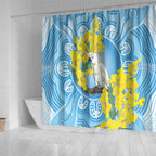 World Diabetes Day Australia Shower Curtain Yellow-crested Cockatoo Golden Wattle Aboriginal - Aussie Hoodie
