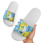 World Diabetes Day Australia Slide Sandals Yellow-crested Cockatoo Golden Wattle Aboriginal - Aussie Hoodie