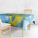 World Diabetes Day Australia Tablecloth Yellow-crested Cockatoo Golden Wattle Aboriginal - Aussie Hoodie