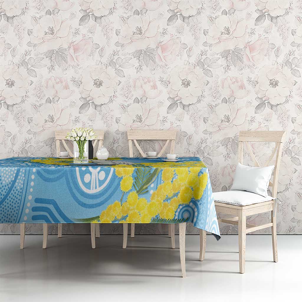 World Diabetes Day Australia Tablecloth Yellow-crested Cockatoo Golden Wattle Aboriginal - Aussie Hoodie