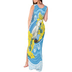 World Diabetes Day Australia Tank Maxi Dress Yellow-crested Cockatoo Golden Wattle Aboriginal - Aussie Hoodie