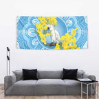 World Diabetes Day Australia Tapestry Yellow-crested Cockatoo Golden Wattle Aboriginal - Aussie Hoodie