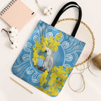 World Diabetes Day Australia Tote Bag Yellow-crested Cockatoo Golden Wattle Aboriginal - Aussie Hoodie