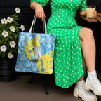 World Diabetes Day Australia Tote Bag Yellow-crested Cockatoo Golden Wattle Aboriginal - Aussie Hoodie