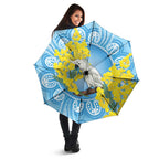 World Diabetes Day Australia Umbrella Yellow-crested Cockatoo Golden Wattle Aboriginal - Aussie Hoodie
