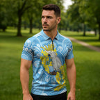 World Diabetes Day Australia Zipper Polo Shirt Yellow-crested Cockatoo Golden Wattle Aboriginal - Aussie Hoodie
