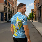 World Diabetes Day Australia Zipper Polo Shirt Yellow-crested Cockatoo Golden Wattle Aboriginal - Aussie Hoodie
