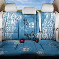 World Diabetes Day Australia Back Car Seat Cover Blue Ribbon Butterfly Aboriginal Art - Aussie Hoodie