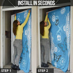 World Diabetes Day Australia Door Cover Blue Ribbon Butterfly Aboriginal Art - Aussie Hoodie