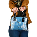 World Diabetes Day Australia Shoulder Handbag Blue Ribbon Butterfly Aboriginal Art - Aussie Hoodie