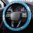 World Diabetes Day Australia Steering Wheel Cover Blue Ribbon Butterfly Aboriginal Art - Aussie Hoodie