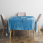 World Diabetes Day Australia Tablecloth Blue Ribbon Butterfly Aboriginal Art - Aussie Hoodie