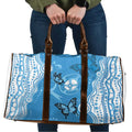 World Diabetes Day Australia Travel Bag Blue Ribbon Butterfly Aboriginal Art - Aussie Hoodie