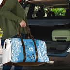 World Diabetes Day Australia Travel Bag Blue Ribbon Butterfly Aboriginal Art - Aussie Hoodie
