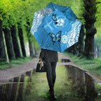 World Diabetes Day Australia Umbrella Blue Ribbon Butterfly Aboriginal Art - Aussie Hoodie