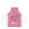 Custom Bowls Australia Breast Cancer Apron Pink Ribbon Aussie Map With Kangaroo Emu - Aussie Hoodie