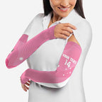 Custom Bowls Australia Breast Cancer Arm Sleeves Pink Ribbon Aussie Map With Kangaroo Emu - Aussie Hoodie
