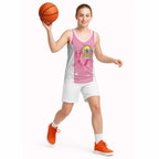 Custom Bowls Australia Breast Cancer Basketball Jersey Pink Ribbon Aussie Map With Kangaroo Emu - Aussie Hoodie