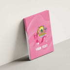 Custom Bowls Australia Breast Cancer Canvas Wall Art Pink Ribbon Aussie Map With Kangaroo Emu - Aussie Hoodie