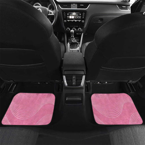 Custom Bowls Australia Breast Cancer Car Mats Pink Ribbon Aussie Map With Kangaroo Emu - Aussie Hoodie
