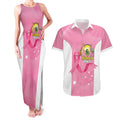 Custom Bowls Australia Breast Cancer Couples Matching Tank Maxi Dress and Hawaiian Shirt Pink Ribbon Aussie Map With Kangaroo Emu - Aussie Hoodie