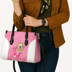 Custom Bowls Australia Breast Cancer Leather Bag Pink Ribbon Aussie Map With Kangaroo Emu - Aussie Hoodie
