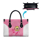 Custom Bowls Australia Breast Cancer Leather Bag Pink Ribbon Aussie Map With Kangaroo Emu - Aussie Hoodie