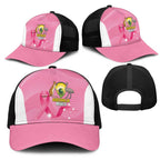 Bowls Australia Breast Cancer Mesh Trucker Cap Pink Ribbon Aussie Map With Kangaroo Emu - Aussie Hoodie