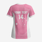 Custom Bowls Australia Breast Cancer Scrub Top Pink Ribbon Aussie Map With Kangaroo Emu - Aussie Hoodie