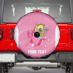 Custom Bowls Australia Breast Cancer Spare Tire Cover Pink Ribbon Aussie Map With Kangaroo Emu - Aussie Hoodie