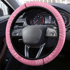 Bowls Australia Breast Cancer Steering Wheel Cover Pink Ribbon Aussie Map With Kangaroo Emu - Aussie Hoodie