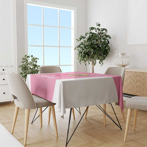 Custom Bowls Australia Breast Cancer Tablecloth Pink Ribbon Aussie Map With Kangaroo Emu - Aussie Hoodie
