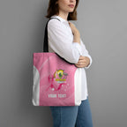 Custom Bowls Australia Breast Cancer Tote Bag Pink Ribbon Aussie Map With Kangaroo Emu - Aussie Hoodie