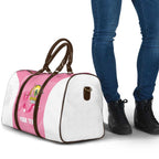 Custom Bowls Australia Breast Cancer Travel Bag Pink Ribbon Aussie Map With Kangaroo Emu - Aussie Hoodie